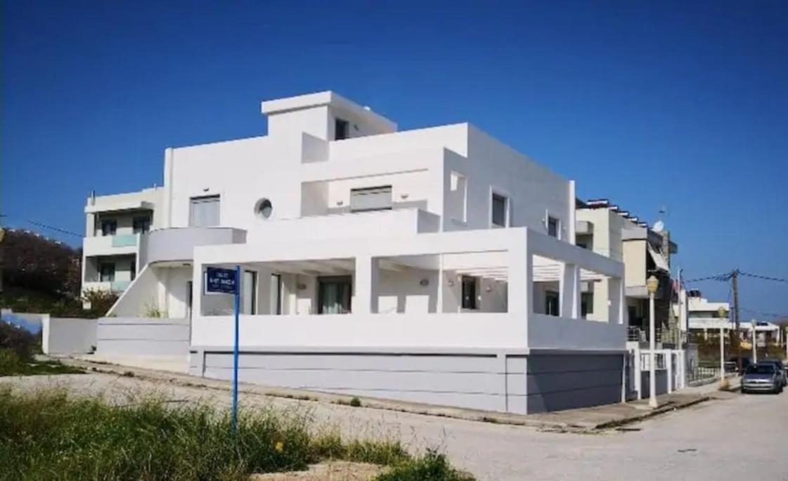 Blue - Comfy Center Rodos Apartment Asgourou Exterior foto
