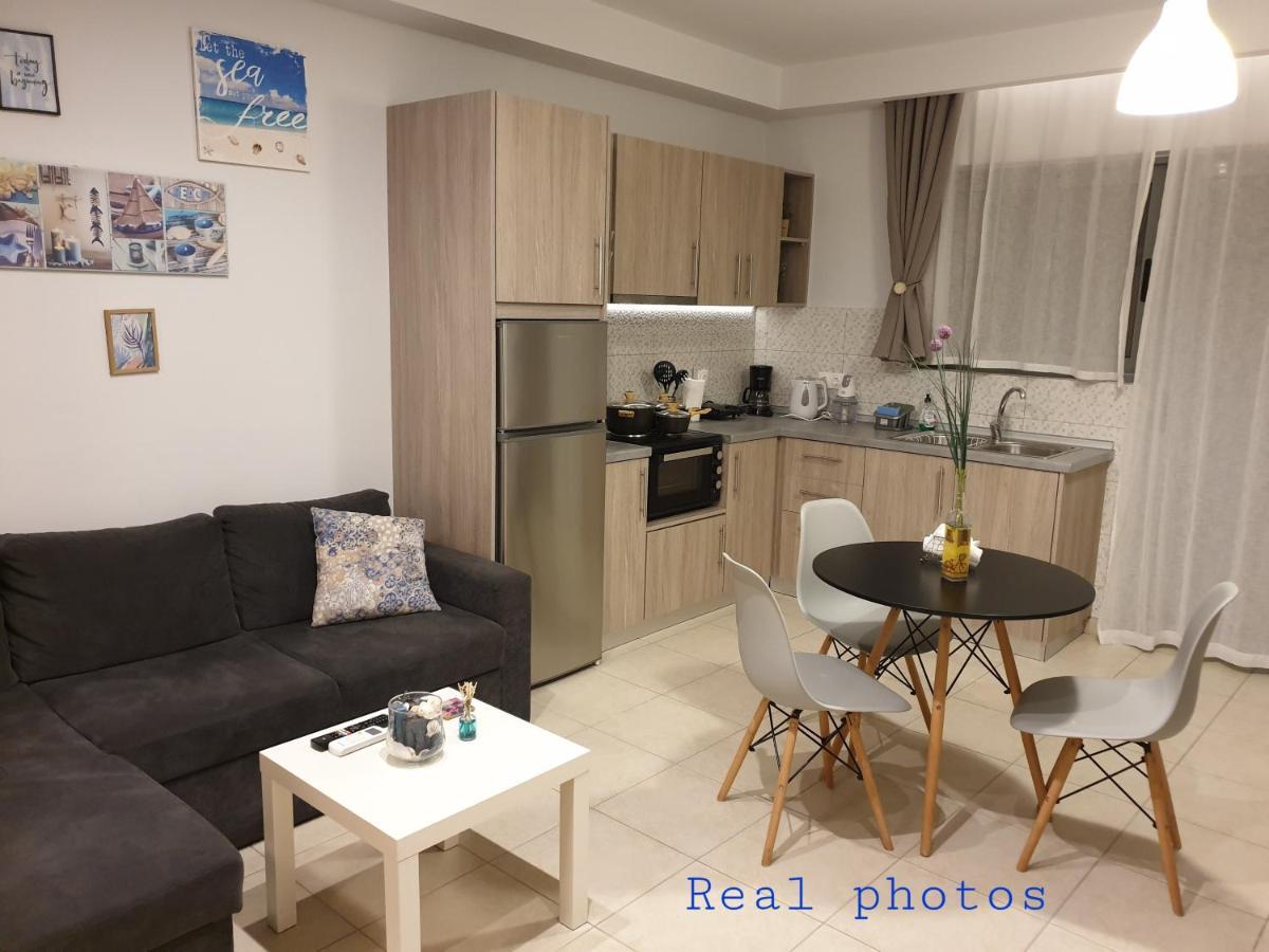Blue - Comfy Center Rodos Apartment Asgourou Exterior foto