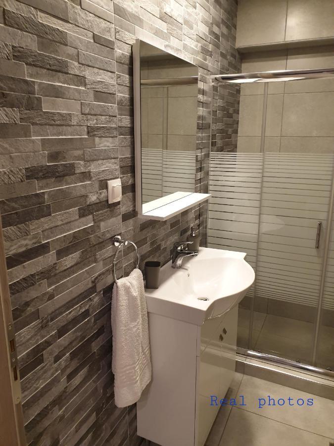 Blue - Comfy Center Rodos Apartment Asgourou Exterior foto