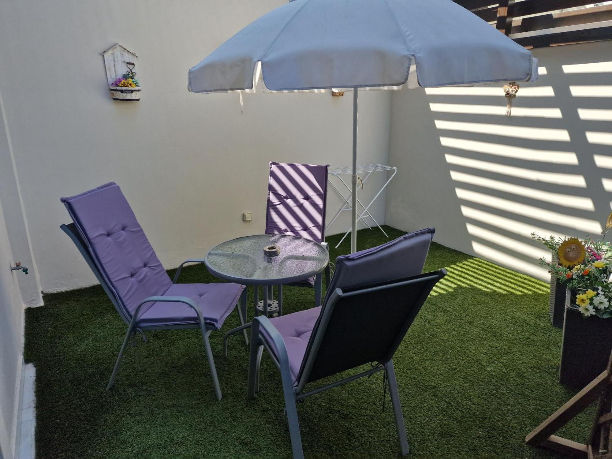 Blue - Comfy Center Rodos Apartment Asgourou Exterior foto